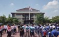 Polresta Sidoarjo Gelar Apel Kebangsaan Buruh dan Doa Bersama 