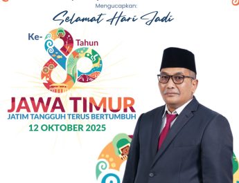 Keluarga Besar Dinas Perumahan Rakyat, Kawasan Permukiman dan Cipta Karya Provinsi Jawa Timur Mengucapkan Selamat Hari Jadi Ke 80 Jawa Timur