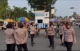 Polwan Polresta Sidoarjo Amankan Car Free Day (CFD)