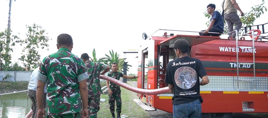 Tingkatkan Kesiapsiagaan, Personel Kodim 0812/Lamongan Terima Pelatihan Operasional Mobil Water Tank dari PT Dipo Internasional Motors
