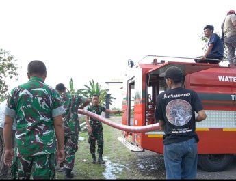 Tingkatkan Kesiapsiagaan, Personel Kodim 0812/Lamongan Terima Pelatihan Operasional Mobil Water Tank dari PT Dipo Internasional Motors