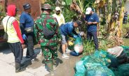 TNI Bersama Masyarakat dan Yayasan Sungai Watch Indonesia Gelar Aksi Bersih Sungai di Desa Balun