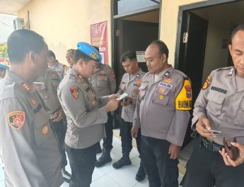 Sipropam Polres Lamongan Laksanakan Mitigasi Gaktibplin di Empat Polsek, Pastikan Disiplin Personel Tetap Terjaga