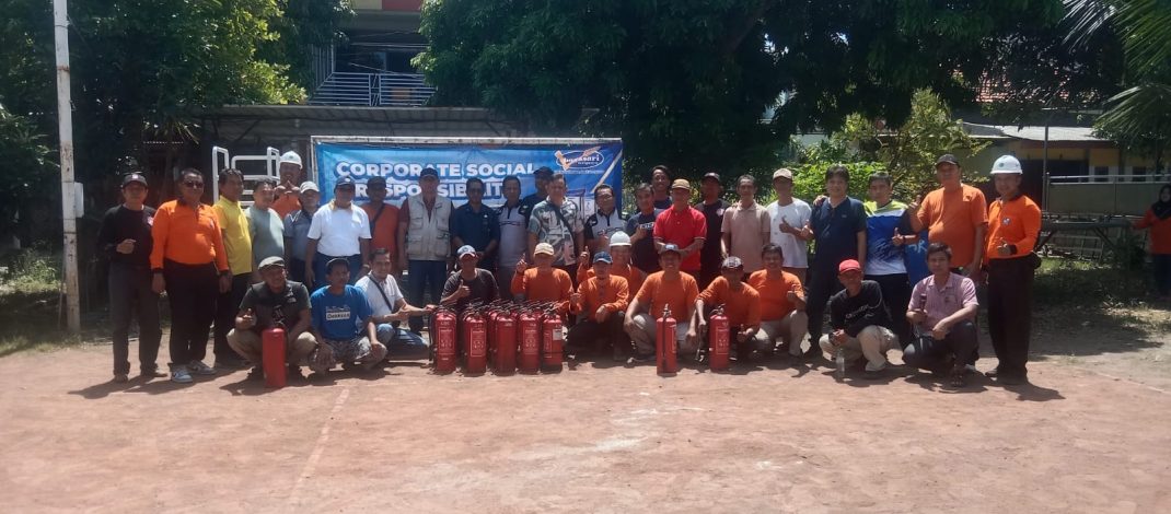 BPBD Sidoarjo Apresiasi Pelatihan Pemadaman Kebakaran Warga Keboansikep 