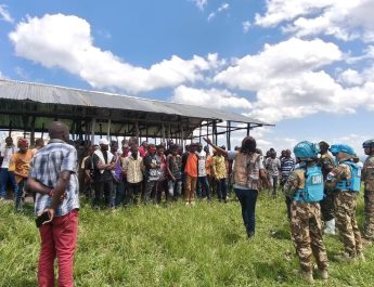 Pendampingan DDR di Balinggina, Satgas INDO RDB XXXIX-G MONUSCO Pastikan Administrasi Warga Berjalan Aman