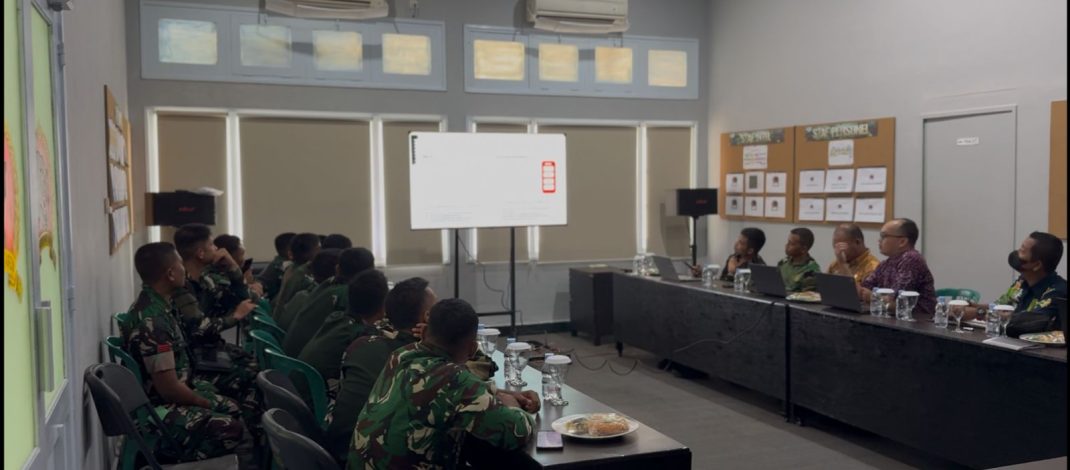 Yonif 515 Kostrad Terima Sosialisasi dan Bimtek Aplikasi E-Katalog dari Pemkab Jember