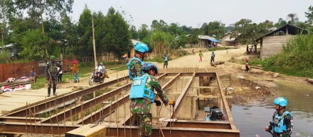 Pembangunan Jembatan Masinda Di Wilayah Bavonkutu, Kongo