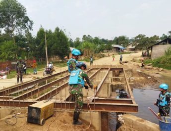 Pembangunan Jembatan Masinda Di Wilayah Bavonkutu, Kongo