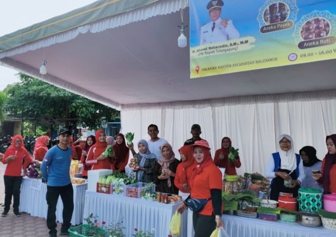 Jaga Stabilitas Harga, Pemerintah Kecamatan Kalidawir Gandeng UMKM Lokal