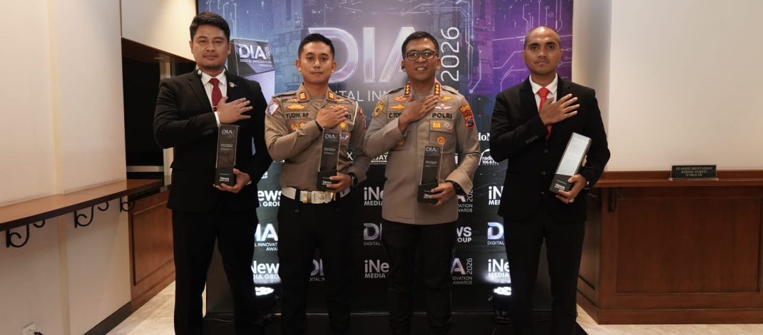 Terus Berinovasi, Polresta Sidoarjo Terima 4 Piala Penghargaan Digital Innovation Awards 2026