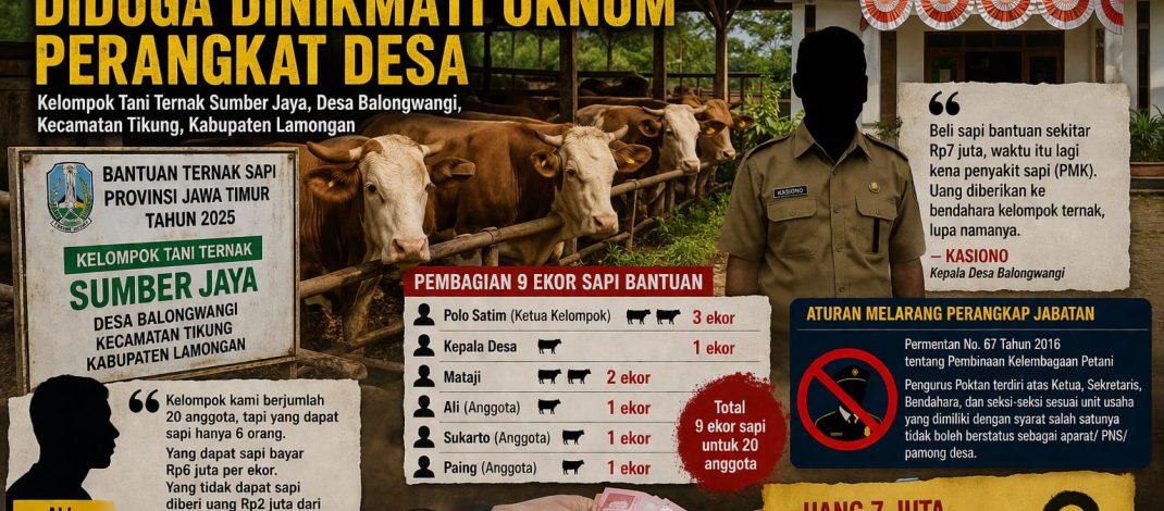Anggota Kelompok Ternak Keluhkan Bantuan Sapi Tak Merata, Ada Dugaan Konflik Kepentingan