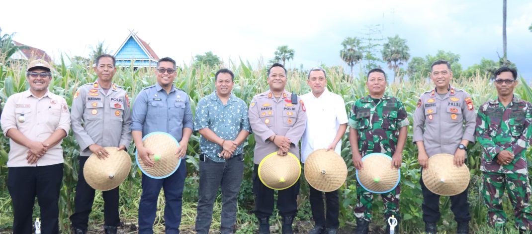 Hadiri Panen Raya Jagung Serentak Nasional, Bupati Jeneponto Perkuat Komitmen Ketahanan Pangan Daerah