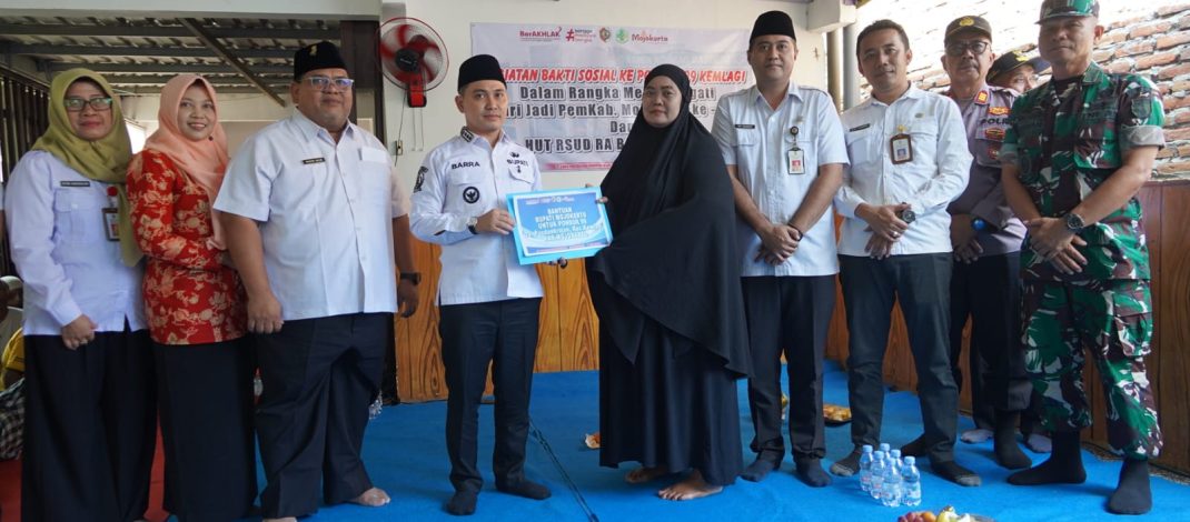 HUT ke-21 RSUD R.A Basoeni, Baksos Obat & Sembako Disalurkan untuk Warga Pondok 99 Kemlagi