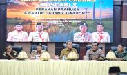 Hadiri Muscab Gerakan Pramuka, Bupati Jeneponto Dorong Pembentukan Karakter Generasi Muda