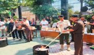 Kejari Kab. Pasuruan Musnahkan Ribuan BB Yang Sudah Mempunyai Hukum Tetap (inkracht) Serta Sudah Putusan Pengadilan