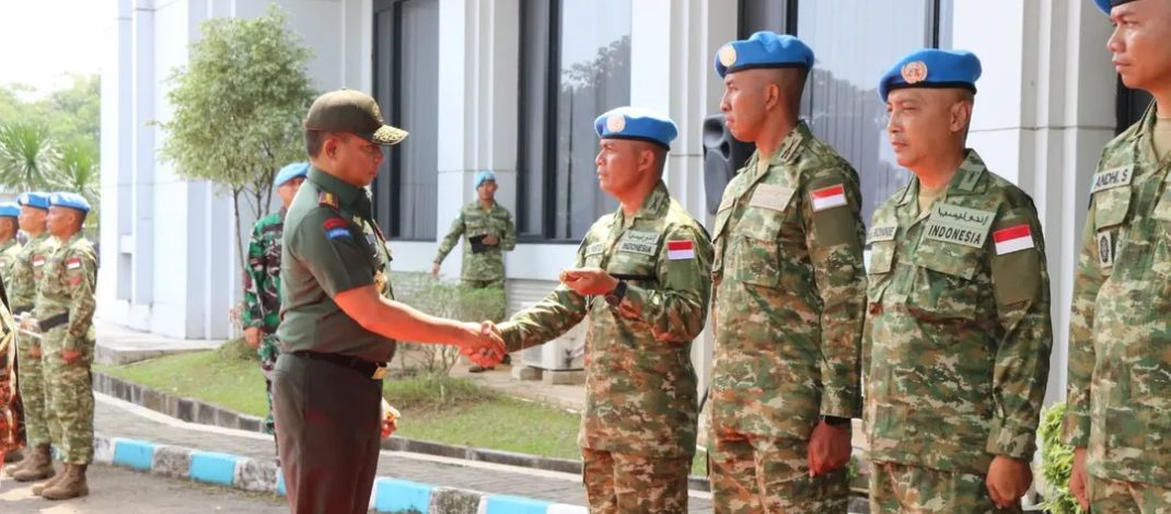 Panglima TNI Tinjau Kesiapan Operasi Satgas TNI Kontingen Garuda UNIFIL TA 2026
