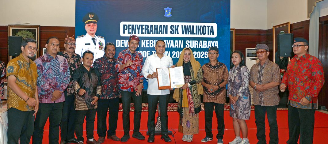 Wujudkan Surabaya Sebagai Ruang Kebudayaan, Ketua Dewan Kebudayaan Siapkan Strategi Berbasis Riset dan Regenerasi