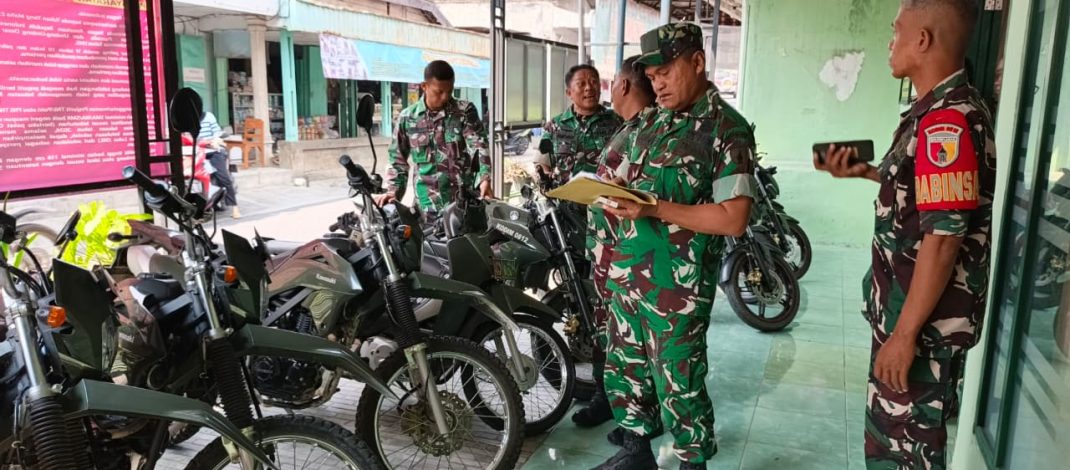 Jelang Sertijab Danramil, Kodim 0812/Lamongan Gelar Verifikasi di 4 Koramil Jajaran