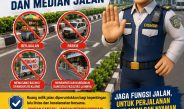 Jaga Keselamatan Dan Kelancaran Arus Lalulintas, Dishub Jeneponto Imbau Agar Seluruh Masyarakat Tidak Memanfaatkan Bahu Jalan