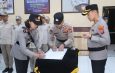 Estafet Tongkat Komando Satlantas Blitar Kota dan Polsek Ponggok Resmi Diserahterimakan, Ini Harapan Kapolres