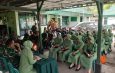 Perkuat Sinergitas dan Berikan Arahan, Danramil 0812/08 Sambeng Gelar Jam Komandan Bersama Anggota dan Persit