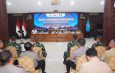 Jelang Malam tahun baru islam dan Pengesahan Warga Baru perguruan silat, Dandim 0812 Bersama Forkopimda dan Forkopimcam serta Satker holder Kab Lamongan Samakan Persepsi Jaga Kondusifitas Wilayah Guna Wujudkan Harmonisasi Sosial