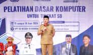 Perkuat Literasi, Bupati Jeneponto Buka Pelatihan Komputer SD di Rumbia, Siapkan Generasi Melek Digital Sejak Dini