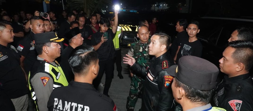 Sinergi TNI-Polri dan Pemda, Jaga Kondusivitas Pengesahan Anggota Perguruan Silat di Lamongan