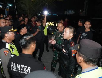 Sinergi TNI-Polri dan Pemda, Jaga Kondusivitas Pengesahan Anggota Perguruan Silat di Lamongan