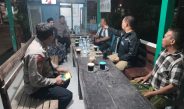 Kapolsek Jabon Sambang Siskamling, Ajak Warga Jaga Kamtibmas