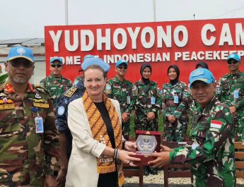 DMS MONUSCO Tinjau Kesiapan Operasional Satgas INDORDB XXXIX-G di Kongo