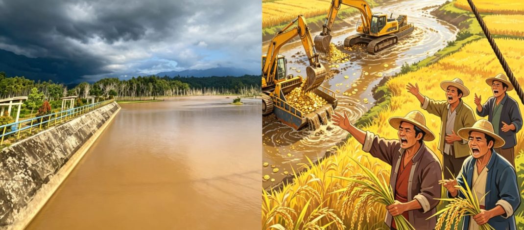 Ironi Swasembada Beras: Ribuan Hektar Sawah di Tolitoli ‘Disembelih’ Lumpur Tambang Emas Ilegal