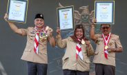 Pecahkan Tiga Rekor MURI Sekaligus, Wali Kota Eri Libatkan Pramuka ke Dalam Kampung Pancasila