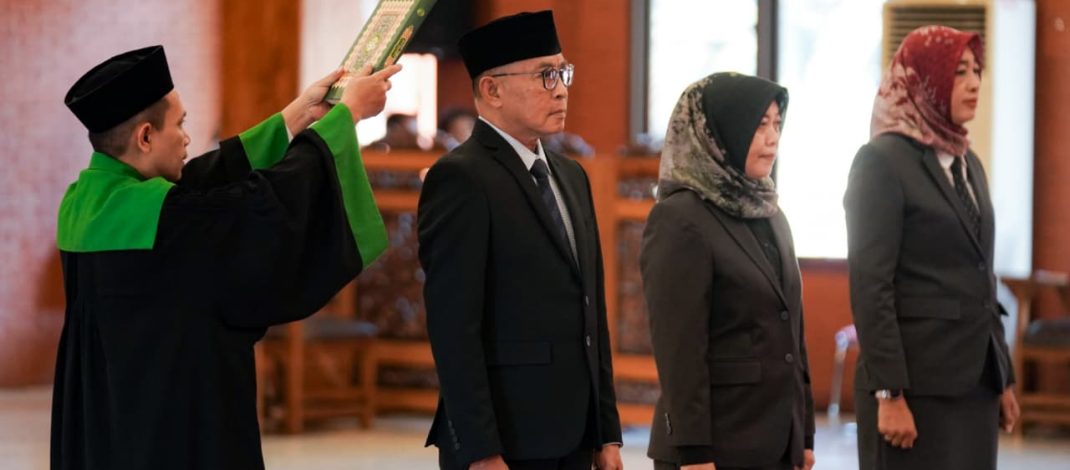 Wali Kota Mojokerto Lantik 3 Pejabat Pimpinan Tinggi Pratama