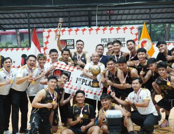Tim Basket Polda Jatim Juara Kapolri Cup 2026
