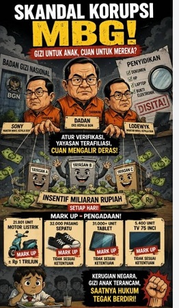 GEGER! Aksi Bela MBG di Tulungagung Malah Dibanjiri Sindiran, Warga Pertanyakan: Bela Anak atau Bela Kepentingan?