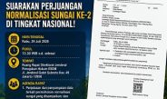 Normalisasi Sungai Brantas Dibahas, Bintara Center Apresiasi Tindak Lanjut Pemerintah Pusat