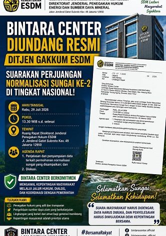 Normalisasi Sungai Brantas Dibahas, Bintara Center Apresiasi Tindak Lanjut Pemerintah Pusat