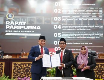 DPRD Surabaya Sahkan Raperda Pertanggungjawaban APBD 2025