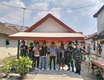 Tingkatkan Kesejahteraan Masyarakat, Kasdim 0812/Lamongan Kawal Langsung Pemantauan Program Rutilahu di Wilayah Paciran dan Brondong