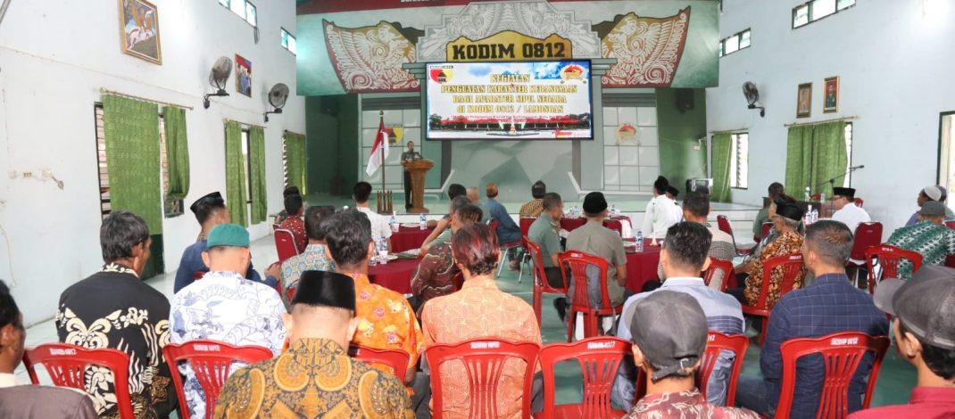 Perkokoh Integritas ASN, Pasiter Kodim 0812/Lamongan Buka Kegiatan Penguatan Karakter Kebangsaan