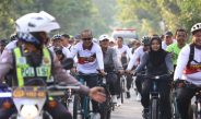 Rajutan Tawa dan Keringat Prajurit Kodim 0812 Lamongan di Hari Bahagia Korps Bhayangkara