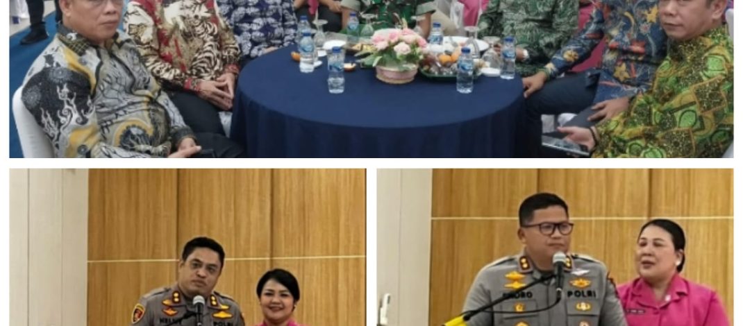 Ketua STAI Baturaja Yose Rizal dan Dirut Perumda Tirta Raja H. Bertho Dharmo Hadiri Pisah Sambut Kapolres OKU