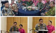 Ketua STAI Baturaja Yose Rizal dan Dirut Perumda Tirta Raja H. Bertho Dharmo Hadiri Pisah Sambut Kapolres OKU
