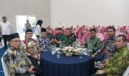 Ketua STAI Baturaja Yose Rizal dan Dirut Perumda Tirta Raja H. Bertho Dharmo Hadiri Pisah Sambut Kapolres OKU