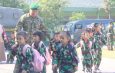 Peringati Hari Anak Nasional, Keceriaan Siswa TK Kartika IV-46 Mewarnai Makodim 0812/Lamongan