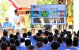 Satresnarkoba Polres Lamongan Edukasi Ratusan Pelajar SMAN 1 Ngimbang tentang Bahaya Narkoba