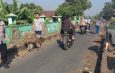 Bhabinkamtibmas Polsek Jabon Kerja Bakti Bersama Warga, Wujudkan Lingkungan Bersih dan Kondusif
