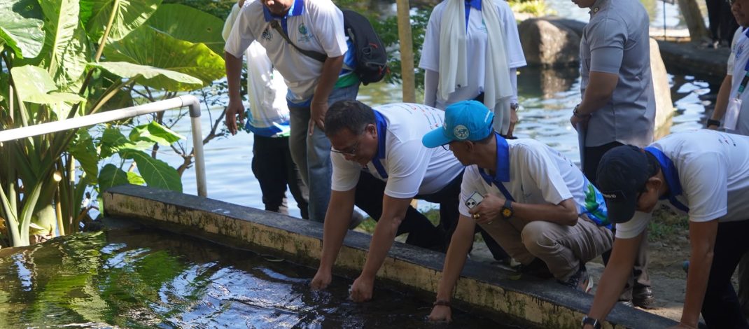 Dampingi Menteri Lingkungan Hidup RI, Mas Wabup Mojokerto Komitmen Lindungi Sungai Indonesia