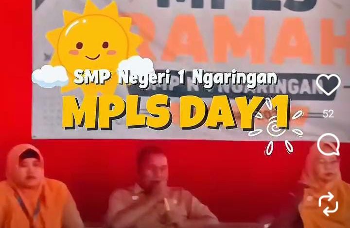 SMPN1 Ngaringan Gelar MPLS Ramah